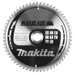 Makita B-09070 Zaagb Hout 260x30x2,3 80T 5g -Makita Shop Nederland b 09020 5