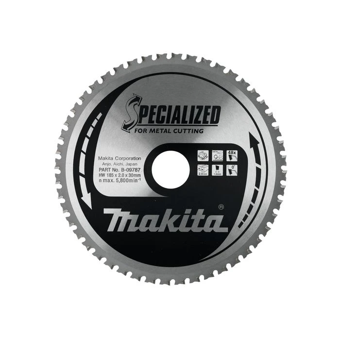 Makita B-09787 Cirkelzaagblad Metaal 4 Makita B-09787 Cirkelzaagblad Metaal - Afbeelding 2