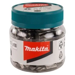 Makita B-24876 Schroefbit PH2x25mm In Pot 100 Stuks -Makita Shop Nederland b 24876 c1c0 s01 1