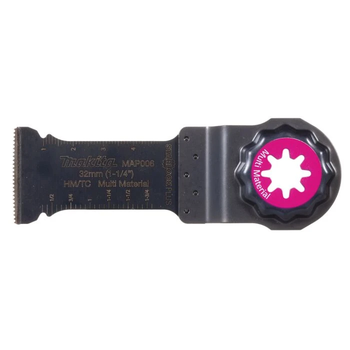 Makita B-66379 MAP006 Invalzaagblad 32x50mm Multimateriaal 3 Makita B-66379 MAP006 Invalzaagblad 32x50mm Multimateriaal