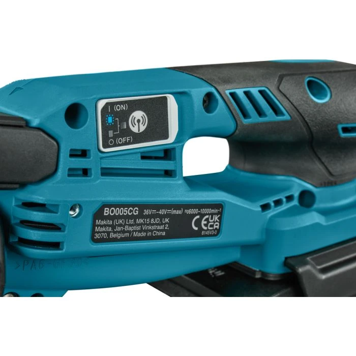 Makita BO005CGZJNL XGT 40 V Max 80x133 Mm Handpalm Vlakschuurmachine 8 Makita BO005CGZJNL XGT 40 V Max 80x133 Mm Handpalm Vlakschuurmachine - Afbeelding 6