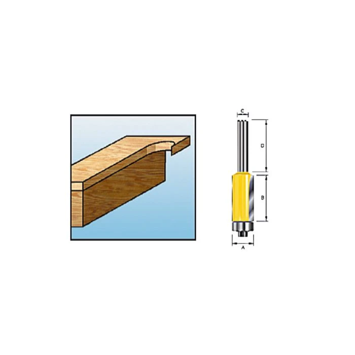 Makita D-09472 Kantenfrees+lag 9,53 S6 4 Makita D-09472 Kantenfrees+lag 9,53 S6 - Afbeelding 2