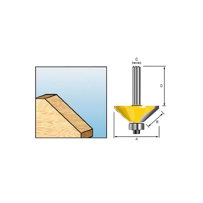 Makita D-09488 Fasefrees+lag 45gr S6 4 Makita D-09488 Fasefrees+lag 45gr S6 - Afbeelding 2
