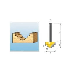 Makita D-11081 Sierprofielfrees 12,7 S12 -Makita Shop Nederland d 11069 a1c0 1