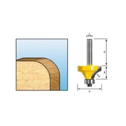 Makita D-11190 Afrondfrees+lag R3 S8 -Makita Shop Nederland d 11190