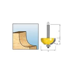 Makita D-11449 Holprofielfr+lag R4 S8 -Makita Shop Nederland d 11449 a1c0