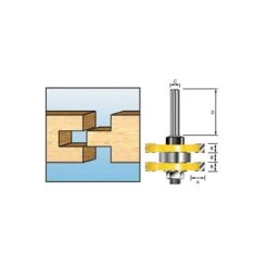 Makita D-12011 Groef/veerfrees+lag S8 -Makita Shop Nederland d 12011 a1c0