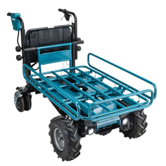Makita DCU604Z 2x18 V Kruiwagen Met Rek 4 Makita DCU604Z 2x18 V Kruiwagen Met Rek - Afbeelding 2