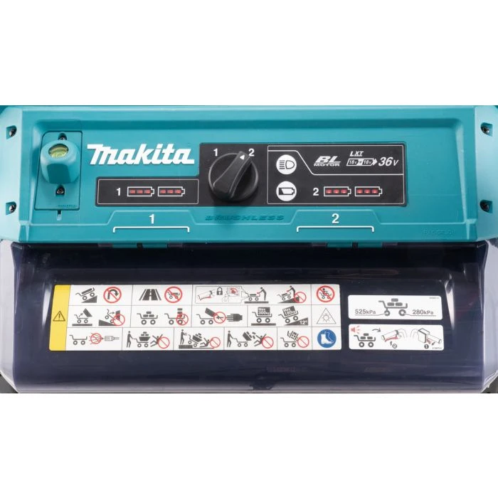 Makita DCU605Z 2x18 VKruiwagen Met Laadbak 8 Makita DCU605Z 2x18 VKruiwagen Met Laadbak - Afbeelding 6