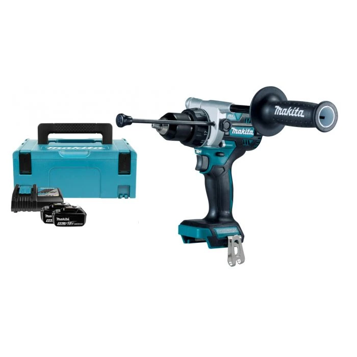 Makita DHP486RTJ 18 V Klopboor-/schroefmachine 5 Makita DHP486RTJ 18 V Klopboor-/schroefmachine - Afbeelding 3