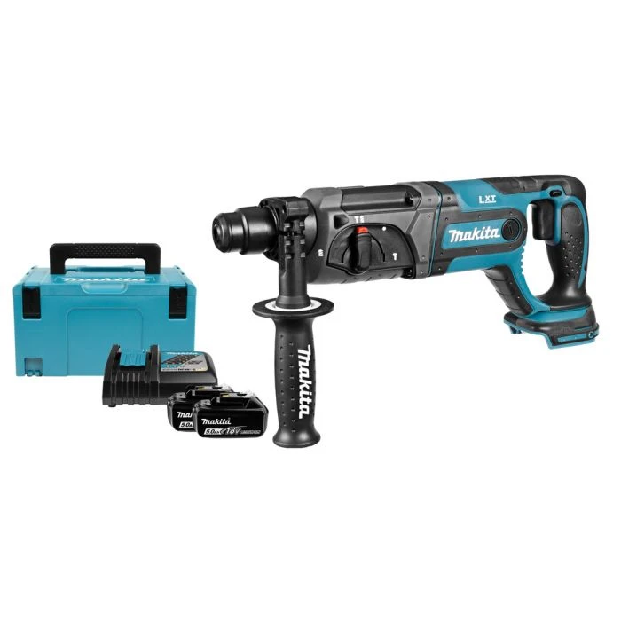 Makita DHR241RTJ 18 V Combihamer 7 Makita DHR241RTJ 18 V Combihamer - Afbeelding 5