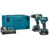 Makita DLX2527TJ LXT 18 V Combiset Voor Boor- En (slag)schroefklussen -Makita Shop Nederland dlx2527tj c1l0 s102