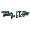 Makita DLX6038T 18 V Combiset Voor Divers Zaag-, Boor- En (slag)schroefwerk -Makita Shop Nederland dlx6038t a1c0