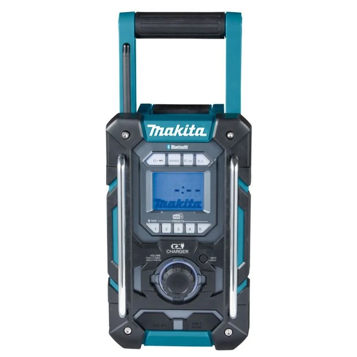 Makita DMR301 Bouwradio FM DAB/DAB+ Bluetooth Met Laadfunctie 4 Makita DMR301 Bouwradio FM DAB/DAB+ Bluetooth Met Laadfunctie - Afbeelding 2