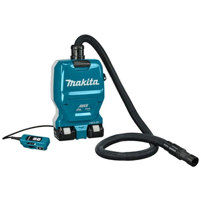 Makita DVC265ZXU 2x18 V Rugstofzuiger 21 Makita DVC265ZXU 2x18 V Rugstofzuiger - Afbeelding 19