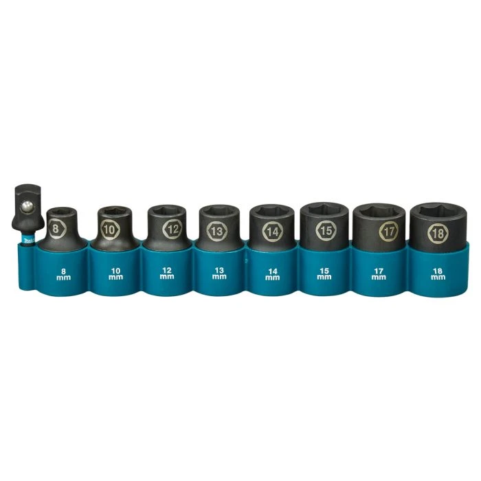 Makita E-16645 Krachtdoppenset 9-delig 5 Makita E-16645 Krachtdoppenset 9-delig - Afbeelding 3