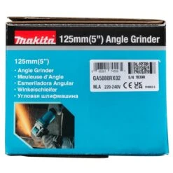 Makita GA5080RX02 230 V Haakse Slijper 125 Mm X-LOCK -Makita Shop Nederland ga5080rx02 c2n1