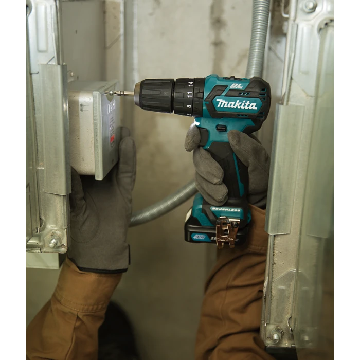 Makita HP332DZJ 12 V Max Klopboor-/schroefmachine 21 Makita HP332DZJ 12 V Max Klopboor-/schroefmachine - Afbeelding 19