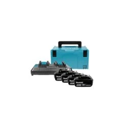 Makita 198091-4 Startset LXT DC18RD + 4x BL1860B