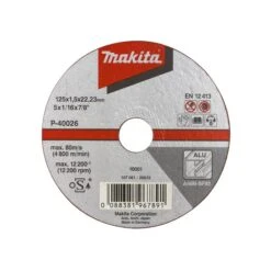 Makita P-40010 Doorslijpschijf 115x1,5mm Alu