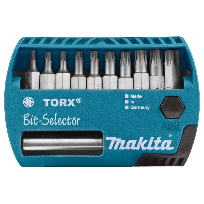 Makita P-53768 Schroefbitset 11-delig "TORX" 6 Makita P-53768 Schroefbitset 11-delig "TORX" - Afbeelding 4