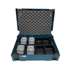 Makita Accu Opberg-Mbox 8-dlg. + 4x Accu BL1850b